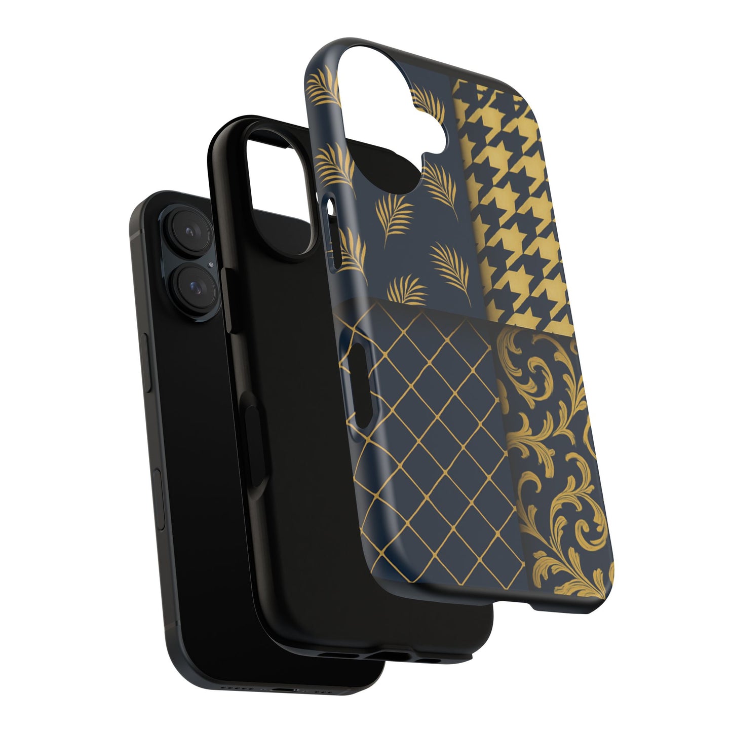 Chic Phone Case with Elegant Patterns | Tough Cases for iPhone and Samsung | Stylish Gift for Her