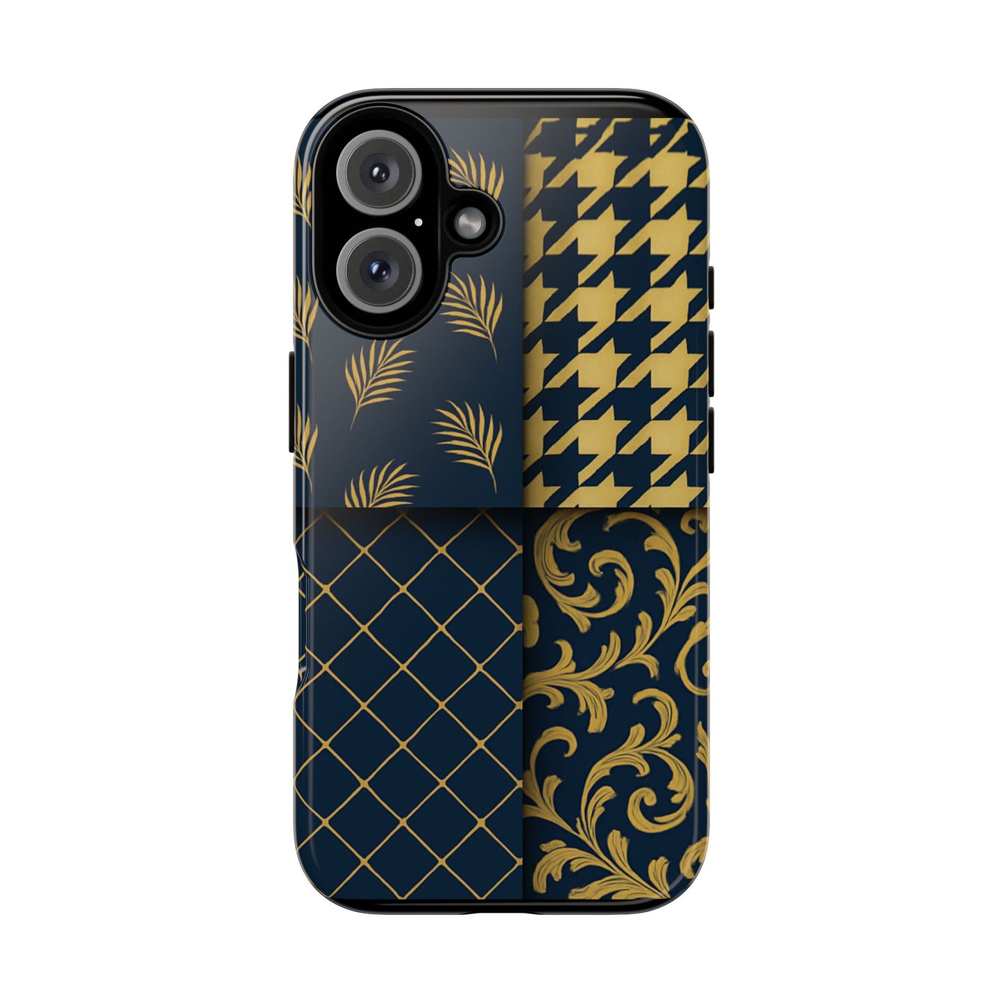 Chic Phone Case with Elegant Patterns | Tough Cases for iPhone and Samsung | Stylish Gift for Her