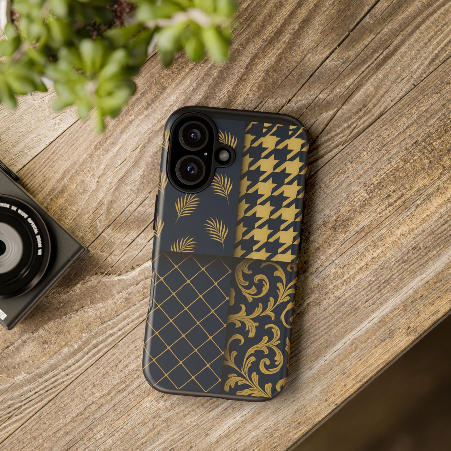 Chic Phone Case with Elegant Patterns | Tough Cases for iPhone and Samsung | Stylish Gift for Her