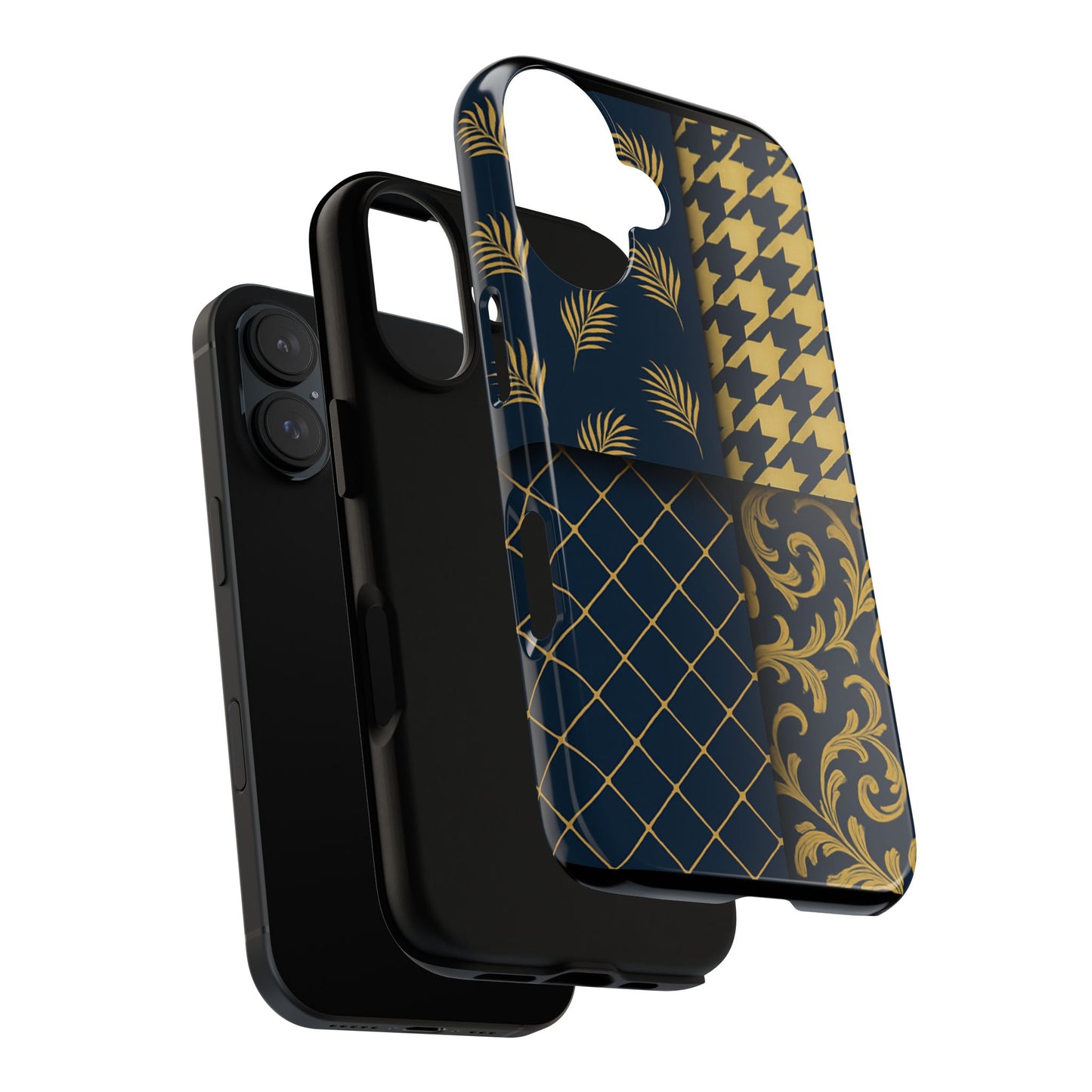 Chic Phone Case with Elegant Patterns | Tough Cases for iPhone and Samsung | Stylish Gift for Her