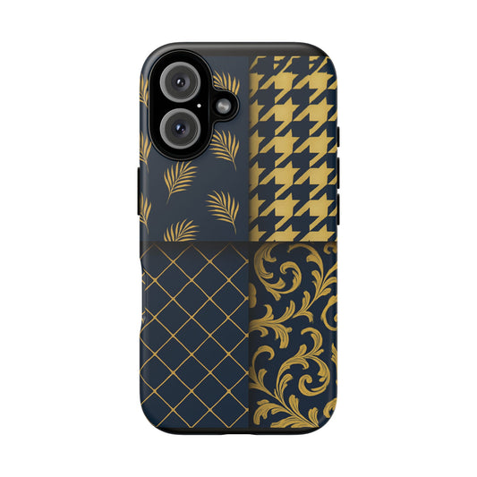 Chic Phone Case with Elegant Patterns | Tough Cases for iPhone and Samsung | Stylish Gift for Her